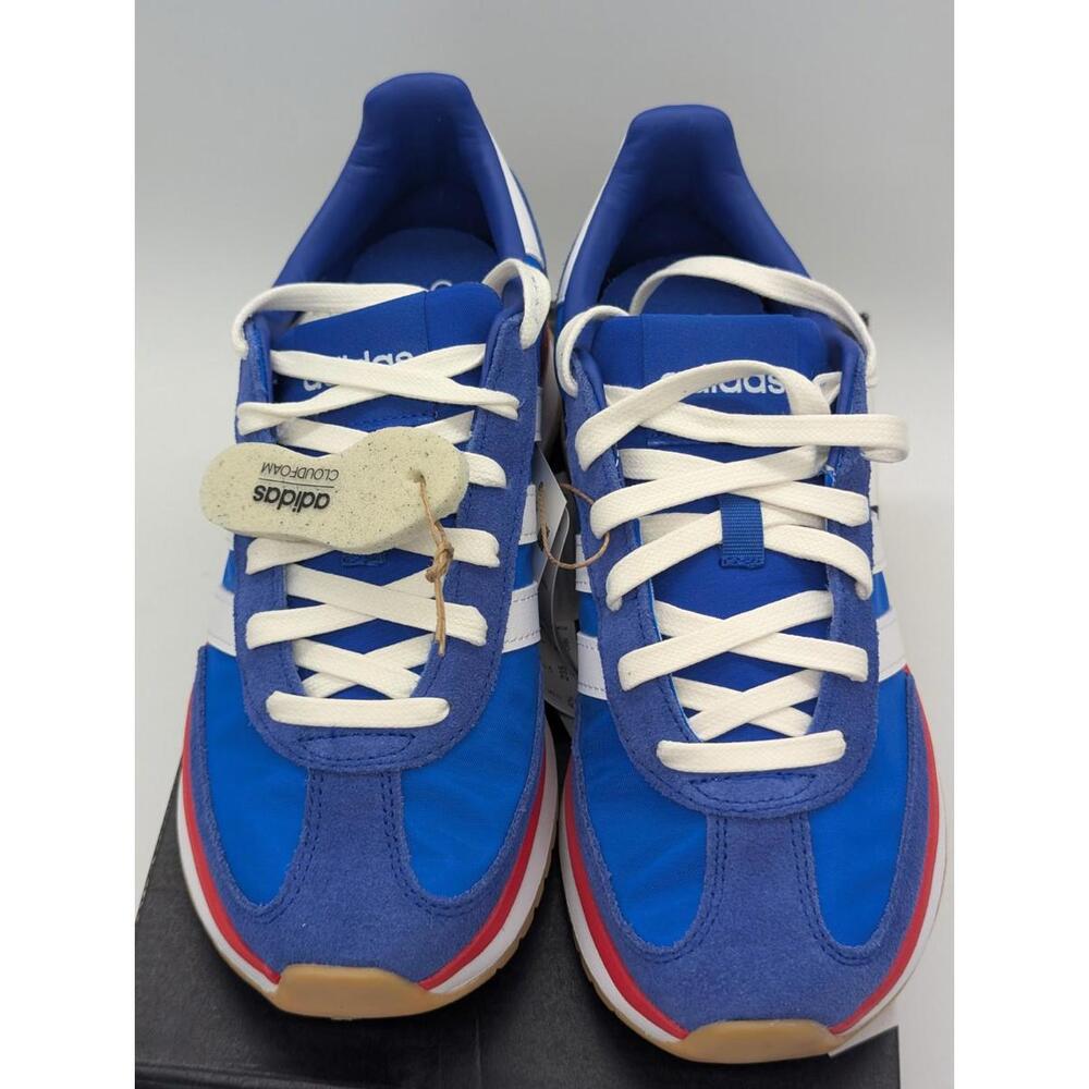 Womens Size 6.5 / Kids 5.5Y Adidas Run 70s 2.0 Bright Royal Pure Ruby JS5032 New - Picture 3 of 7